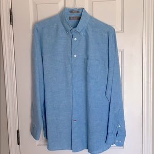 New, never used, linen dress shirt